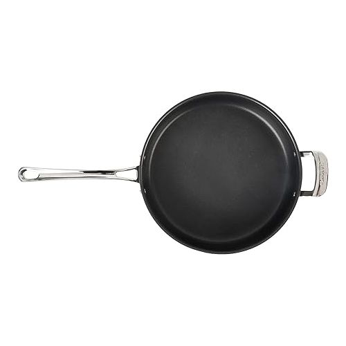  Cuisinart Contour Hard Anodized 5-Quart Saute Pan with Helper Handle and Cover