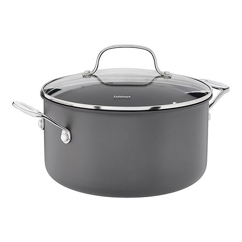  Cuisinart 644-24 Chef's Classic 6-Quart Nonstick-Hard-Anodized, Stockpot w/Cover