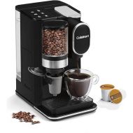 Cuisinart Single Serve Coffee Maker + Coffee Grinder, 48-Ounce Removable Reservoir, Black, DGB-2