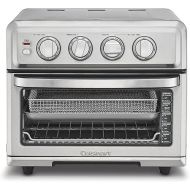 Cuisinart Air Fryer + Convection Toaster Oven, 8-1 Oven with Bake, Grill, Broil & Warm Options, Stainless Steel, TOA-70