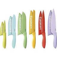 Cuisinart 12-Piece Kitchen Knife Set, Advantage Color Collection with Blade Guards, Multicolored, C55-12PCER1