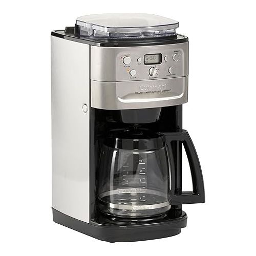  Cuisinart Grind & Brew 12 Cup Coffeemaker, Chrome