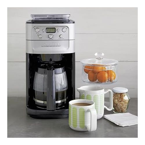  Cuisinart Grind & Brew 12 Cup Coffeemaker, Chrome