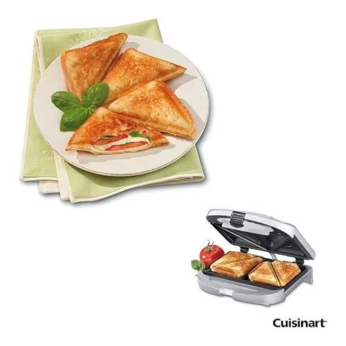  Cuisinart WM-SW2N1 Sandwich Grill, Silver