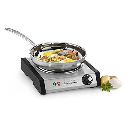  Cuisinart CB-30P1 Cast-Iron Single Burner, Stainless Steel