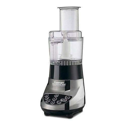  Cuisinart BFP-703BC Smart Power Duet Blender/Food Processor, Brushed Chrome, 3 cup, count of 6