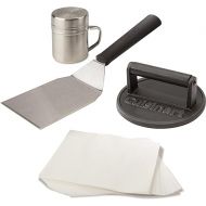 Cuisinart CSBK-400, Smashed Burger Kit, Cast Iron , 6