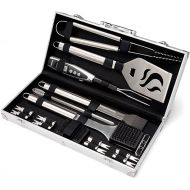 Cuisinart CGS-5020 BBQ Tool Aluminum Carrying Case, Deluxe Grill Set, 20-Piece