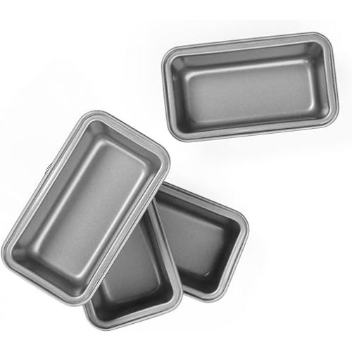  Cuisinart CMBM-4LP Mini Loaf Pan 4 Count (Pack of 1)