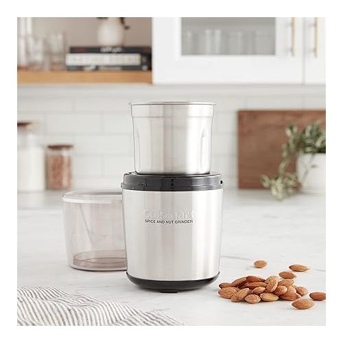  Cuisinart SG-10 Electric Spice-and-Nut Grinder, Stainless/Black, Mini