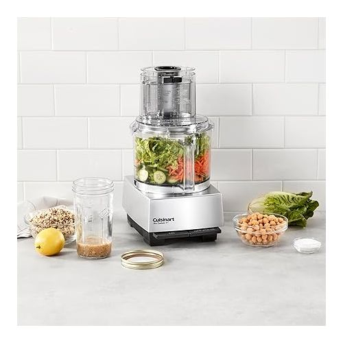  Cuisinart Food Processor, Pro Custom 11 Cup, Brushed Chrome, DLC-8SBCYP1