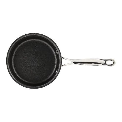  Cuisinart Chef's Classic Nonstick Hard-Anodized 1.5-Quart Saucepan with Lid, Black