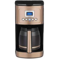 Cuisinart DCC-3200CP PerfecTemp Programmable Glass Carafe Coffeemaker, 14 Cup, Copper