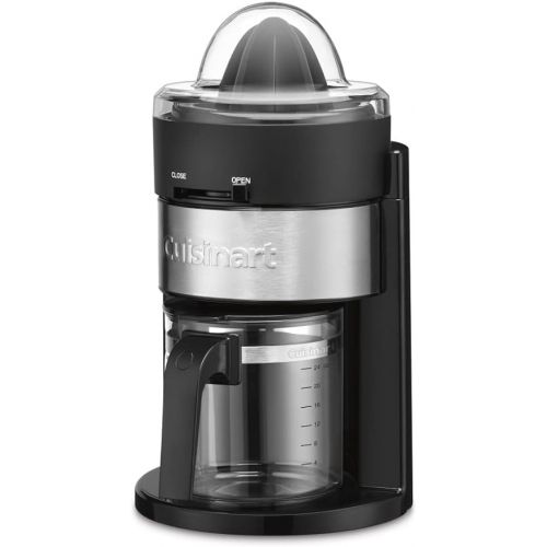  Cuisinart Citrus Juicer with Carafe, CCJ-900P1, Black/Silver, 24 Ounce