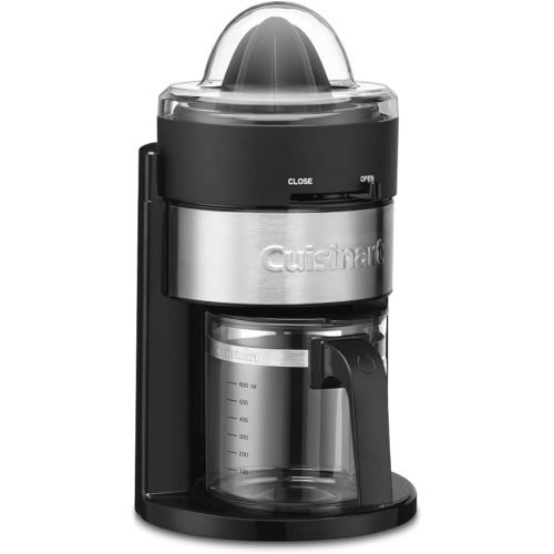  Cuisinart Citrus Juicer with Carafe, CCJ-900P1, Black/Silver, 24 Ounce