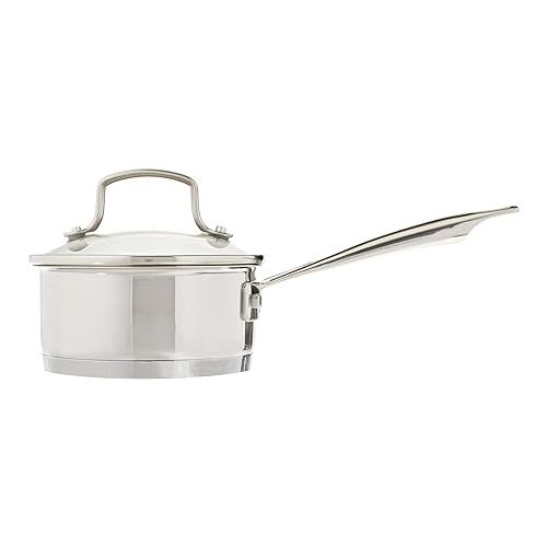  Cuisinart 8919-14 Professional Series 1-Quart Saucepan with Cover, Stainless Steel, Mirror Finish