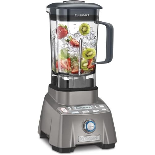  Cuisinart Blender for-Shakes, Smoothies & More, 3.5 Peak Hurricane Pro Blender, Gunmetal, CBT-2000