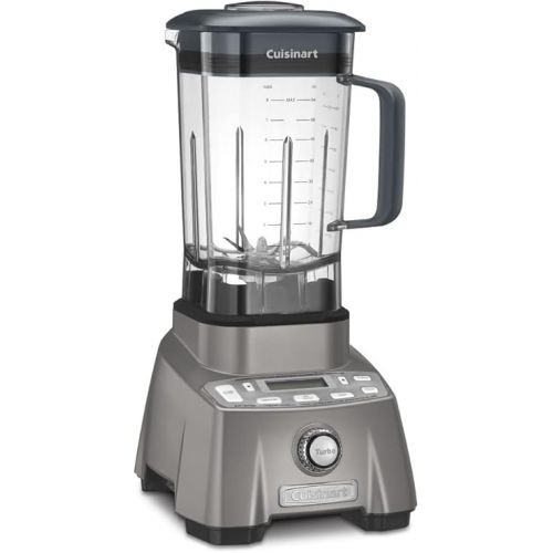  Cuisinart Blender for-Shakes, Smoothies & More, 3.5 Peak Hurricane Pro Blender, Gunmetal, CBT-2000