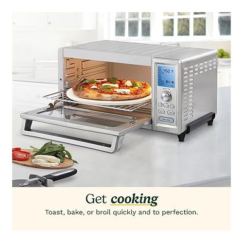  Cuisinart Convection Toaster Oven, Stainless Steel, 16.93