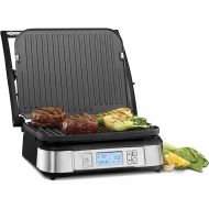 Cuisinart GR-6S Contact Griddler with Smoke-Less Mode