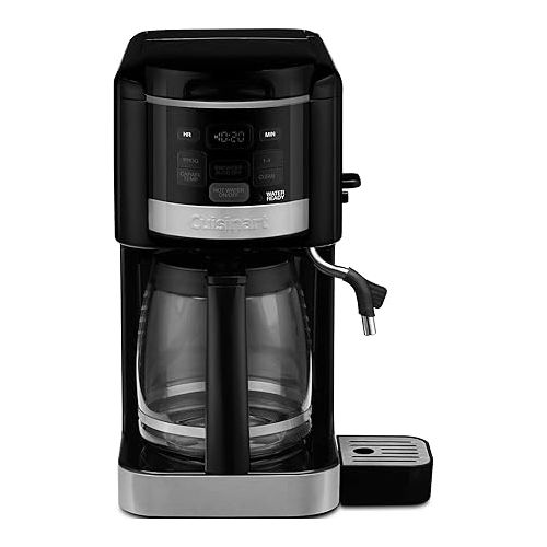  Cuisinart CHW-16 12-Cup Programmable Coffeemaker & Hot Water System New Black