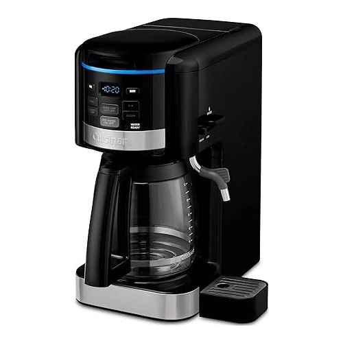  Cuisinart CHW-16 12-Cup Programmable Coffeemaker & Hot Water System New Black