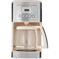 Cuisinart DCC-3200 14-Cup Glass Carafe with Stainless Steel Handle Programmable Coffeemaker, Cream