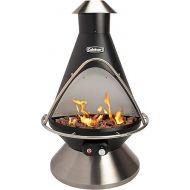 Cuisinart COH-600 Chimenea Propane Fire Pit, Patio Heater with Tip-Over Safety Switch, 8 lbs. Lava Rocks Included, 31