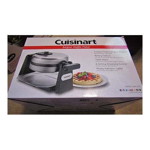  Cuisinart Round Belgian Waffle Maker