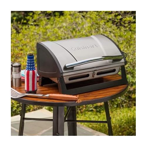  Cuisinart CGG-059A Grillster 8,000 BTU Portable Propane Tabletop Gas Grill