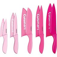 Cuisinart 10pc Ceramic Coated Color Knife Set - Pink for BCRF, C55-10PCPK