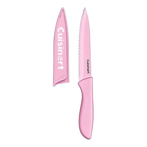  Cuisinart 10pc Ceramic Coated Color Knife Set - Pink for BCRF, C55-10PCPK