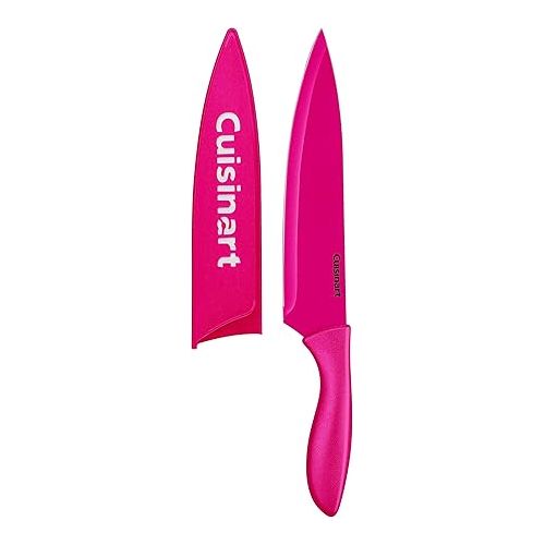  Cuisinart 10pc Ceramic Coated Color Knife Set - Pink for BCRF, C55-10PCPK