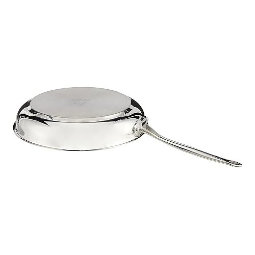  Cuisinart 12 Inch Skillet with Glass Cover, Chef's Classic Collection, 722-30G