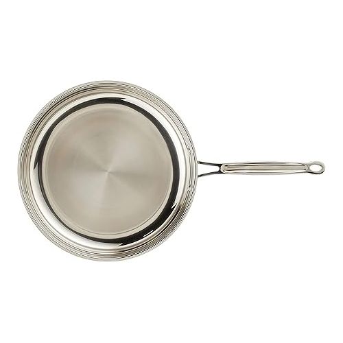  Cuisinart 12 Inch Skillet with Glass Cover, Chef's Classic Collection, 722-30G