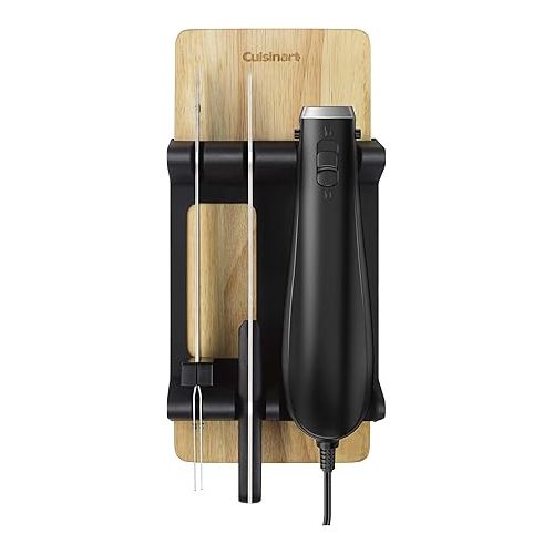  Cuisinart Electric Knife with Cutting Board, Stainless Steel/Black, CEK-41