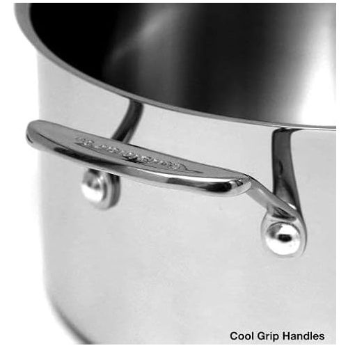  Cuisinart 744-24 Chef's Classic Stainless Stockpot with Cover, 6-Quart,Silver