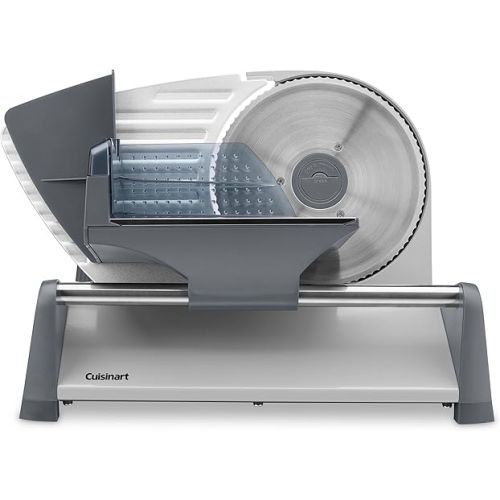  Cuisinart Kitchen Pro Food Slicer, 7.5, Stainless steel, Gray