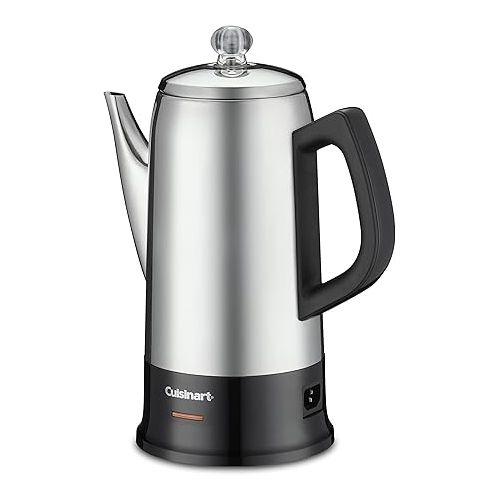  Cuisinart Classic 12 Cup Percolator, PRC-12N, Stainless Steel