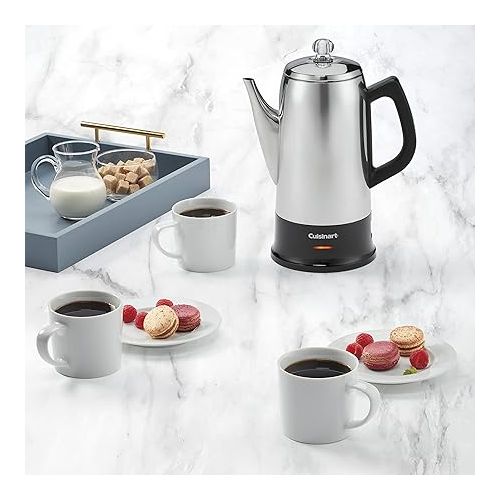  Cuisinart Classic 12 Cup Percolator, PRC-12N, Stainless Steel