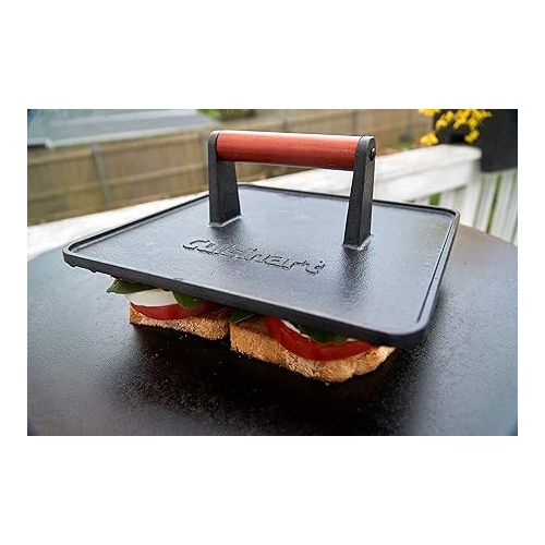  Cuisinart CGPR-223 XL Cast Iron Griddle Press