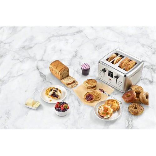  Cuisinart CPT-740 4-Slice Digital MemorySet Toaster, Stainless Steel