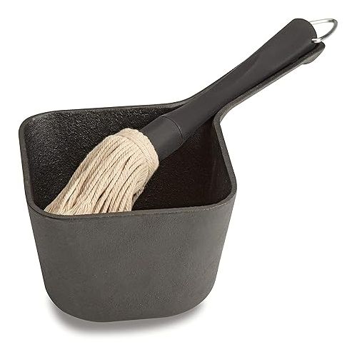  Cuisinart CBP-300 Cast Iron Basting Pot and Brush