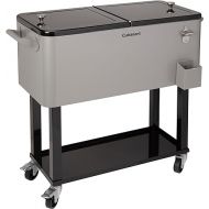 Cuisinart CCC-3517 Portable 80-Quart Outdoor Cooler Cart with Dual-Sided Lid, BBQ Cart with Bottle Opener (Fits 100 Cans or 50 Bottles)