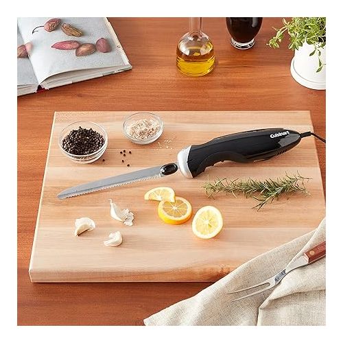  Cuisinart Electric Knife,1 Blade, Black,1 EA