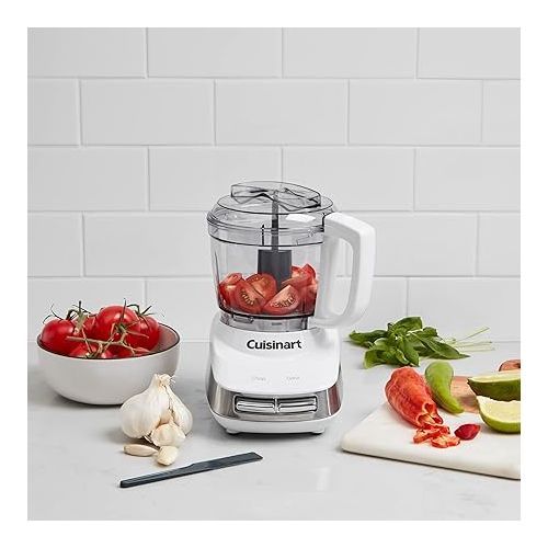  Cuisinart MCH-4 Core Custom 4-Cup Mini Chopper, White and Stainless