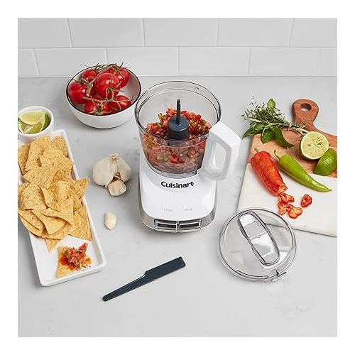  Cuisinart MCH-4 Core Custom 4-Cup Mini Chopper, White and Stainless