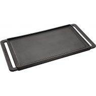 Cuisinart CCP-2000 Reversible Cast Iron Grill/Griddle Cookware Plate, Ribbed Grill & Smooth Flat Top Griddle