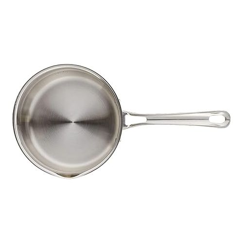  Cuisinart 419-18P 2-Quart Pour Saucepan with Cover Contour Cookware, Stainless Steel