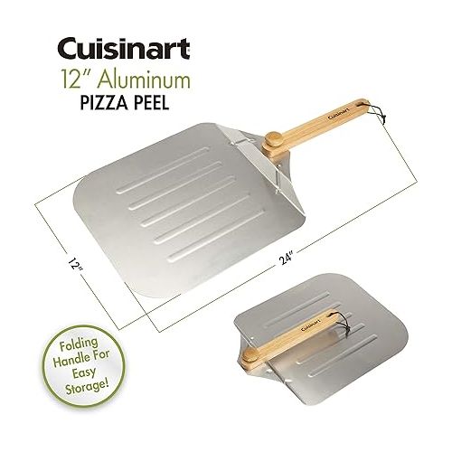  Cuisinart CPP-612 Aluminum Pizza Peel, 12